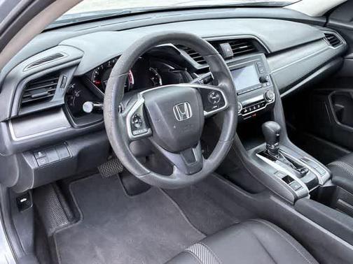 Beige 2017 Honda Civic LX