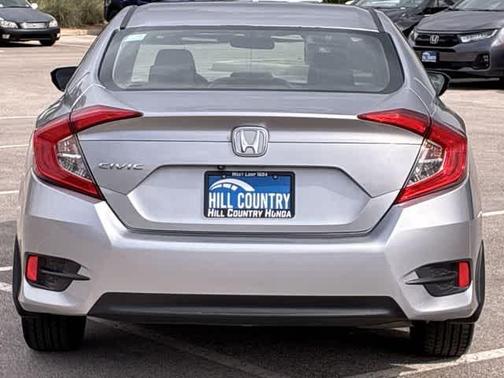 Beige 2017 Honda Civic LX