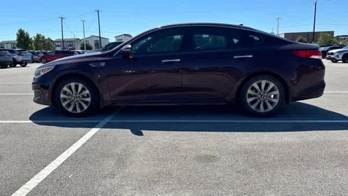Sangria Red 2018 Kia Optima EX