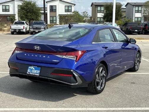 Intense Blue 2024 Hyundai ELANTRA Limited