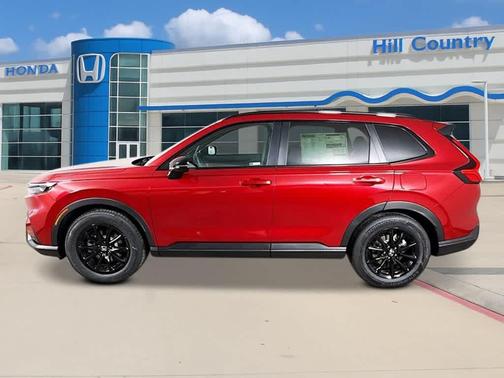 Radiant Red Metallic 2026 Honda CR-V Hybrid Sport-L