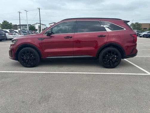 Passion Red Tintcoat 2021 Kia Sorento SX Prestige