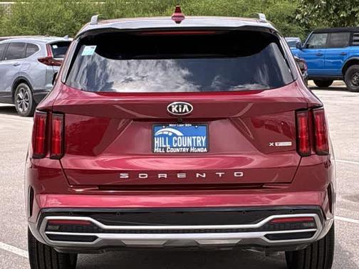 Passion Red Tintcoat 2021 Kia Sorento SX Prestige