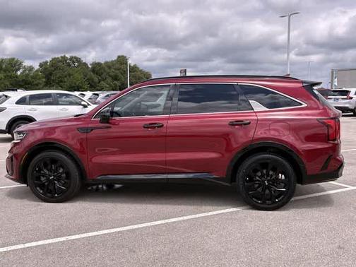 Passion Red Tintcoat 2021 Kia Sorento SX Prestige