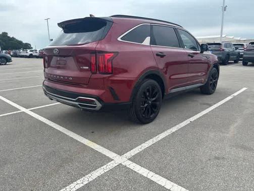 Passion Red Tintcoat 2021 Kia Sorento SX Prestige