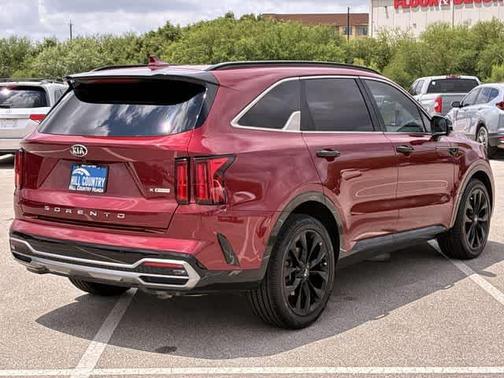 Passion Red Tintcoat 2021 Kia Sorento SX Prestige
