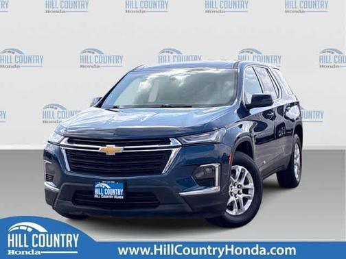 Northsky Blue Metallic 2023 Chevrolet Traverse LS