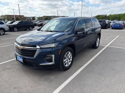 Northsky Blue Metallic 2023 Chevrolet Traverse LS
