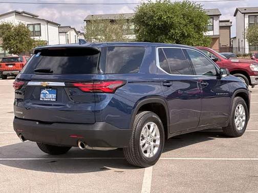 Northsky Blue Metallic 2023 Chevrolet Traverse LS