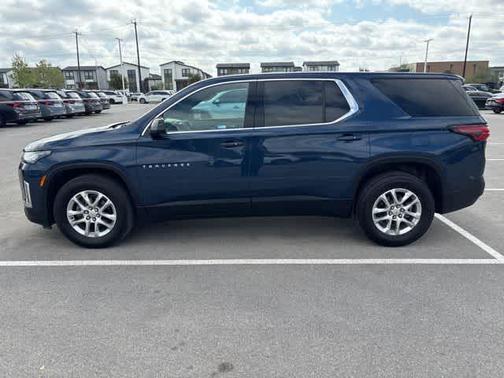 Northsky Blue Metallic 2023 Chevrolet Traverse LS