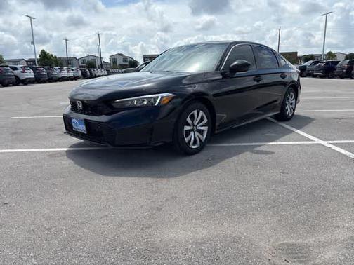 Crystal Black Pearl 2026 Honda Civic LX