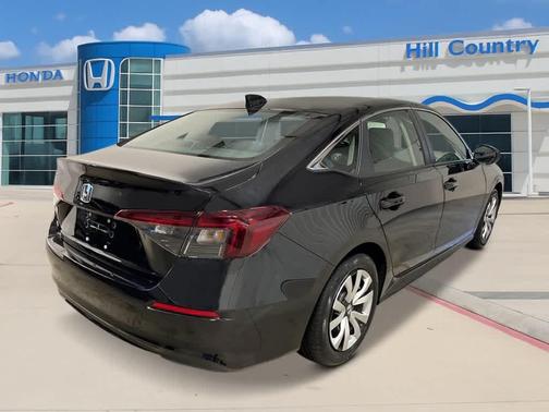 Crystal Black Pearl 2026 Honda Civic LX