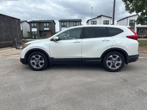 White Diamond Pearl 2018 Honda CR-V EX-L