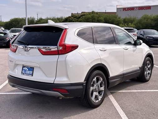 White Diamond Pearl 2018 Honda CR-V EX-L