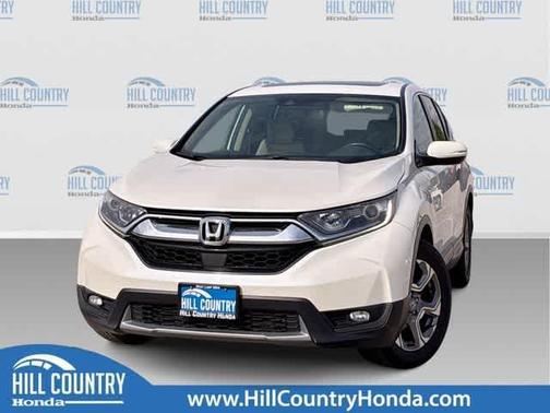 White Diamond Pearl 2018 Honda CR-V EX-L