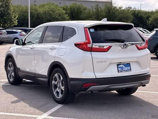White Diamond Pearl 2018 Honda CR-V EX-L
