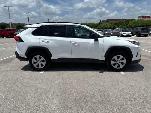Super White 2021 Toyota RAV4 LE
