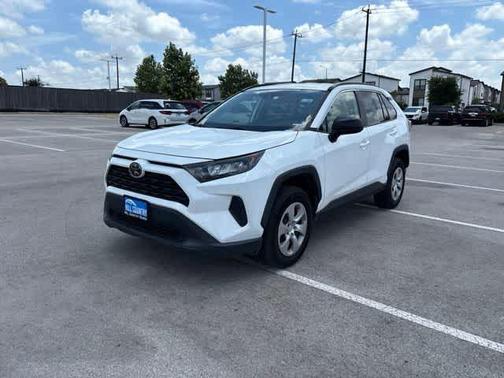 Super White 2021 Toyota RAV4 LE