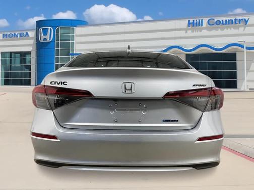 Solar Silver Metallic 2026 Honda Civic Hybrid
