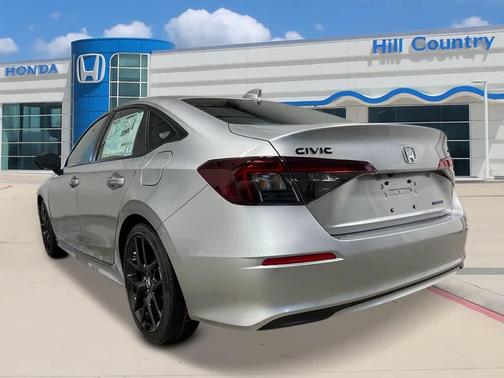 Solar Silver Metallic 2026 Honda Civic Hybrid