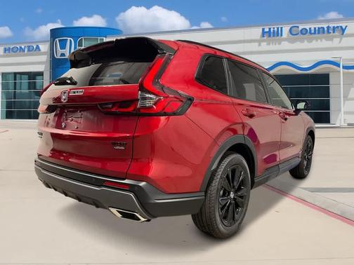 Radiant Red Metallic 2026 Honda CR-V Hybrid Sport Touring