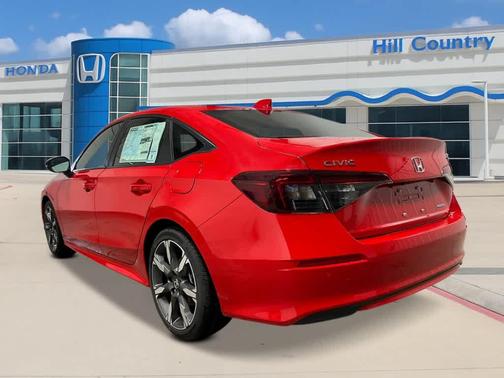 Rallye Red 2026 Honda Civic Hybrid TOURING