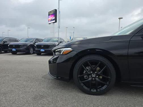 Crystal Black Pearl 2025 Honda Civic Sport