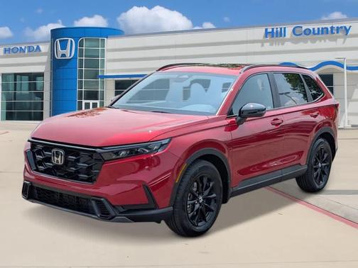 Radiant Red Metallic 2026 Honda CR-V Hybrid Sport