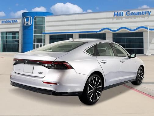 Solar Silver Metallic 2026 Honda Accord Hybrid Touring