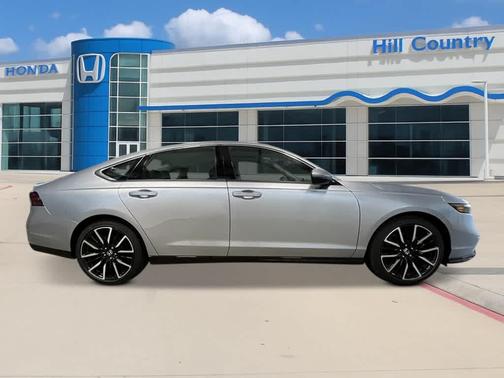Solar Silver Metallic 2026 Honda Accord Hybrid Touring
