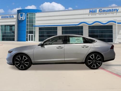 Solar Silver Metallic 2026 Honda Accord Hybrid Touring