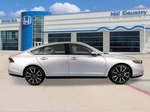 Solar Silver Metallic 2026 Honda Accord Hybrid Touring