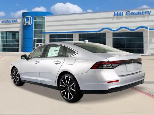 Solar Silver Metallic 2026 Honda Accord Hybrid Touring