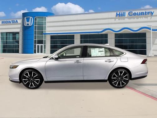 Solar Silver Metallic 2026 Honda Accord Hybrid Touring