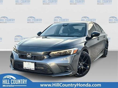 Meteorite Gray Metallic 2024 Honda Civic Sport