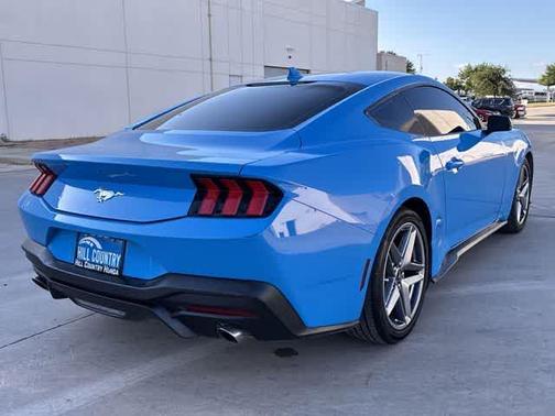 Grabber Blue 2024 Ford Mustang EcoBoost Premium