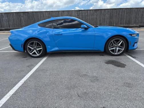 Grabber Blue 2024 Ford Mustang EcoBoost Premium