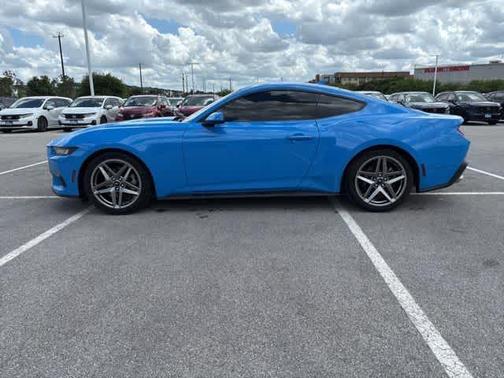 Grabber Blue 2024 Ford Mustang EcoBoost Premium
