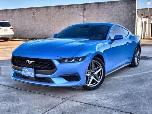 Grabber Blue 2024 Ford Mustang EcoBoost Premium
