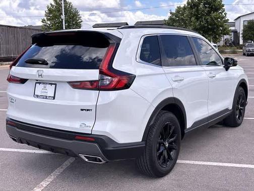 Platinum White Pearl 2025 Honda CR-V Hybrid Sport-L