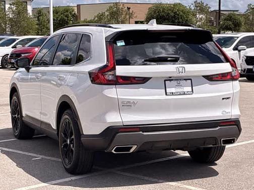 Platinum White Pearl 2025 Honda CR-V Hybrid Sport-L