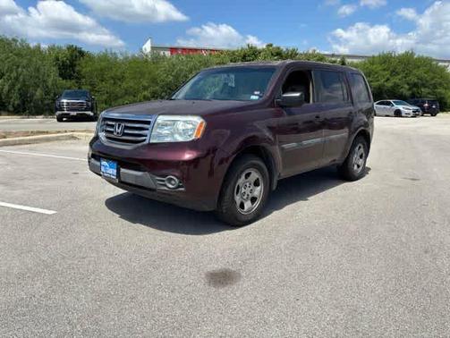 Red 2014 Honda Pilot LX