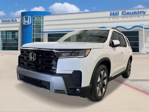 Platinum White Pearl 2026 Honda Pilot Elite