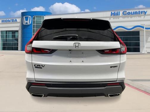 Platinum White Pearl 2026 Honda CR-V Hybrid Sport-L