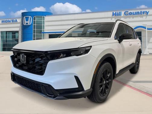 Platinum White Pearl 2026 Honda CR-V Hybrid Sport-L