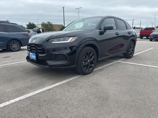 Black 2025 Honda HR-V Sport
