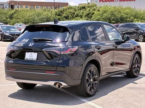 Black 2025 Honda HR-V Sport