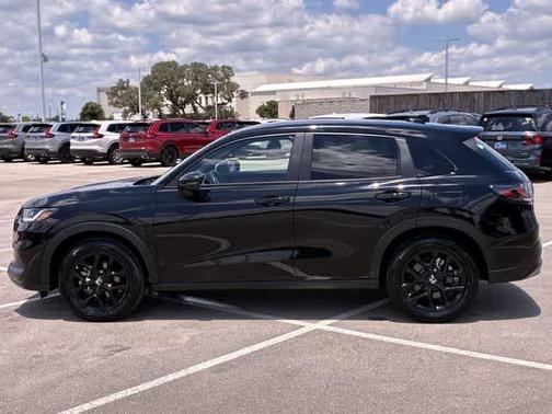 Black 2025 Honda HR-V Sport
