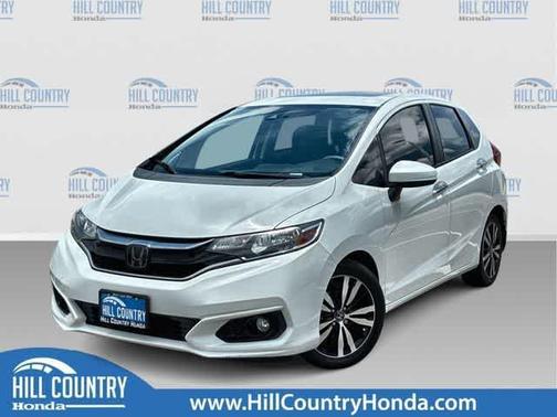White 2018 Honda Fit EX