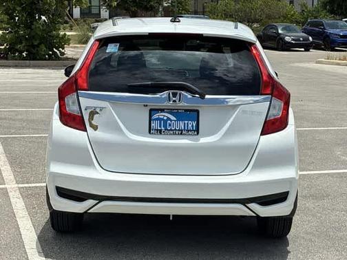 White 2018 Honda Fit EX